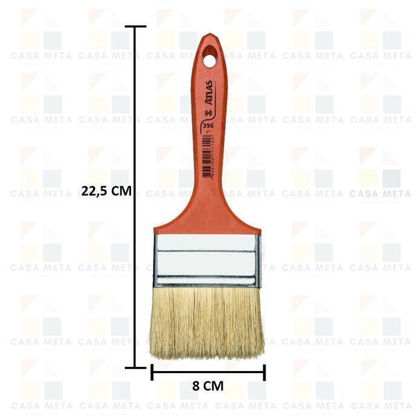 Imagem de 3 Trincha Pincel Verniz E Stain Atlas 3 Polegada 396