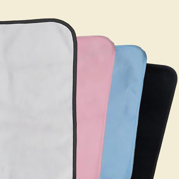 3 Trocadores Portáteis 100x70 Bebê Absorvente Acolchoado Multiuso - Rosa - Vila Flor Imagem de 3 Trocadores Portáteis 100x70 Bebê Absorvente Acolchoado Multiuso - Rosa - Vila Flor