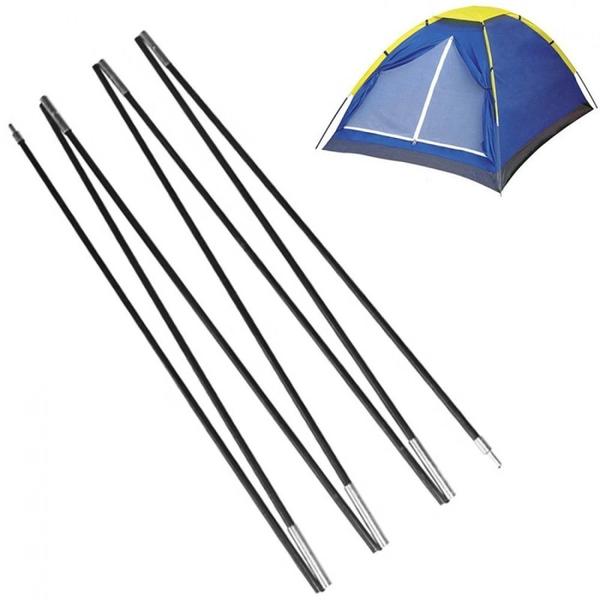 3 Varetas de Reposicao Barraca Iglu 4 Pessoas Mor + Estacas Kit Imagem de 3 Varetas de Reposicao Barraca Iglu 4 Pessoas Mor + Estacas Kit