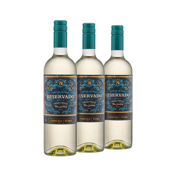 Imagem de 3 Vinhos Concha Y Toro Chardonnay Pedro Jimenez 750ml