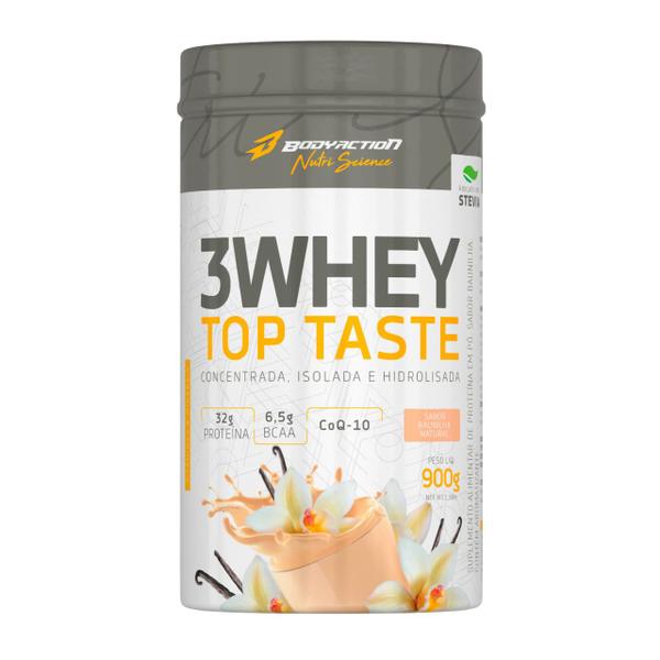 Imagem de 3 Whey Top Taste 900g - Bodyaction