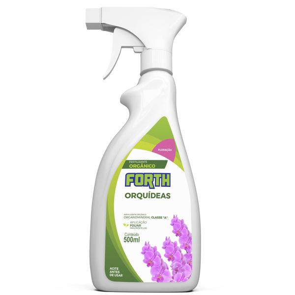 Imagem de 3 x Fertilizante FORTH Orquídeas Floração PRONTO USO 500ml