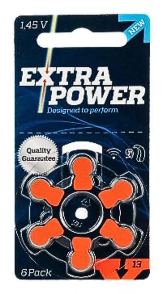 Imagem de 30 baterias pilha para aparelho auditivo extra power - 13