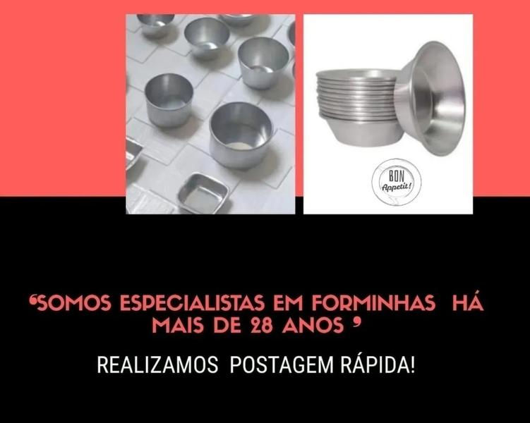 Imagem de 30 Formas Para Empada N4  Alumínio - A pronta Entrega - Profissional N4 !