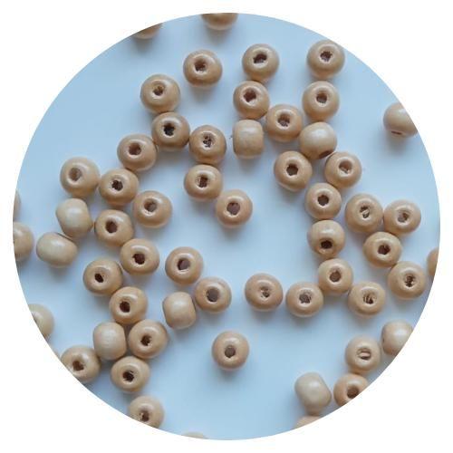30 pçs entremeio 100% madeira crua 8mm ideal para bijuterias e colares em geral - loop variedades Imagem de 30 pçs entremeio 100% madeira crua 8mm ideal para bijuterias e colares em geral