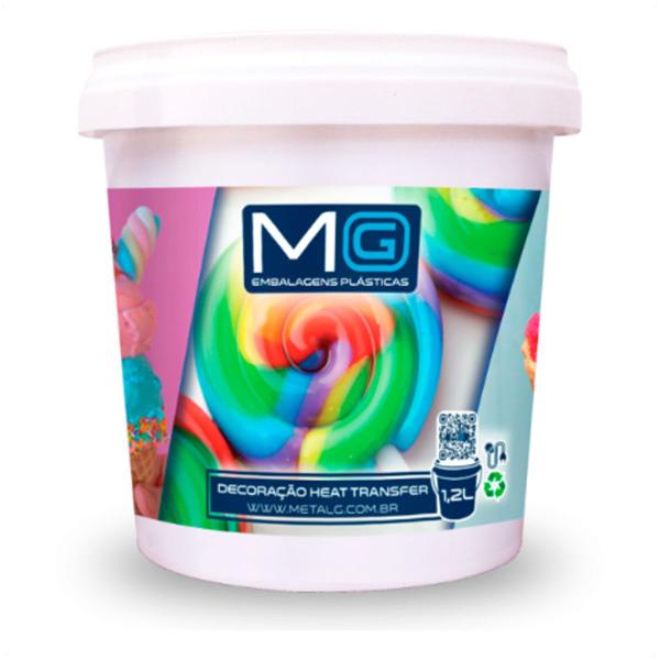 30 Potes Para Alimentos 500ML Transparente Com Tampa 11x9,5 - metal g Imagem de 30 Potes Para Alimentos 500ML Transparente Com Tampa 11x9,5