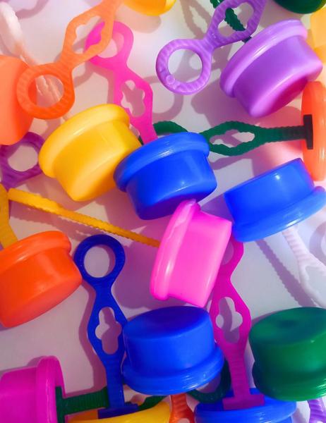 Imagem de 30 Tubo Tubete Para Bolha de Sabão Brinquedo Infantil Para Kit Festa Lembrancinha