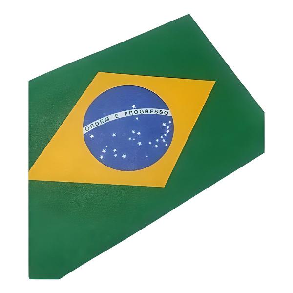 Imagem de 30 Unidades Bandeira Brasil Papel Copa Futebol Eleição 14x21cm