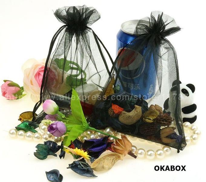 300 Saquinhos Organza Preto 10X15 Cm - Saquinhos Fita Cetim - ART E FESTA Imagem de 300 Saquinhos Organza Preto 10X15 Cm - Saquinhos Fita Cetim