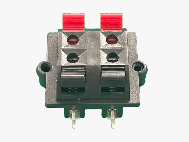 Imagem de 300x Conector Borne Pressão Duplo Para Caixa Acustica