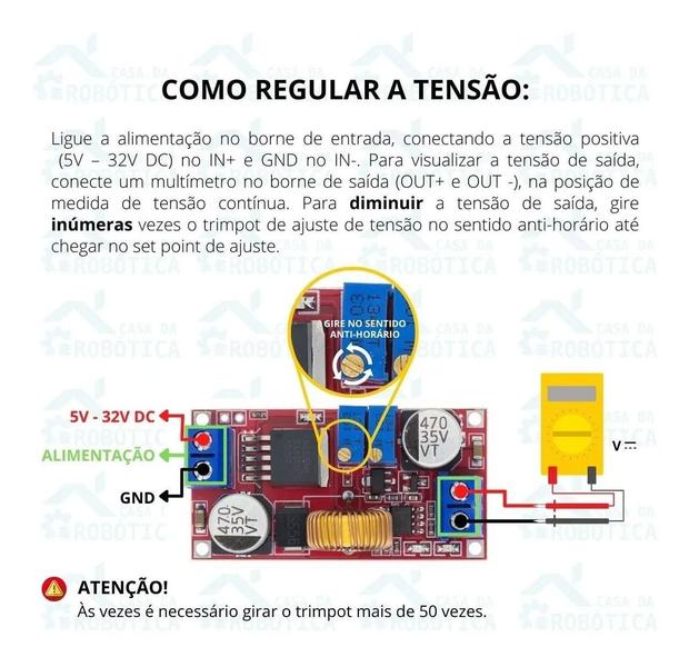 Imagem de 30x Regulador Com Ajuste De Corrente E Tensão Xl4015 5a Dc Dc