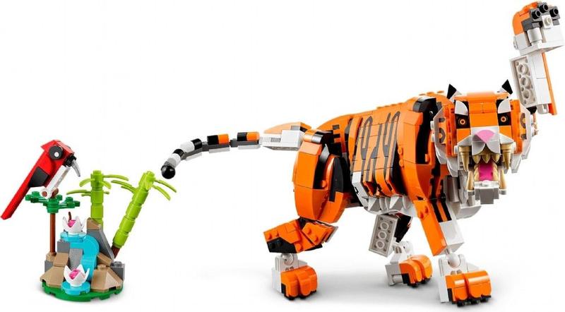 31129 - LEGO Creator 3 Em 1 - Tigre Majestoso Imagem de 31129 - LEGO Creator 3 Em 1 - Tigre Majestoso