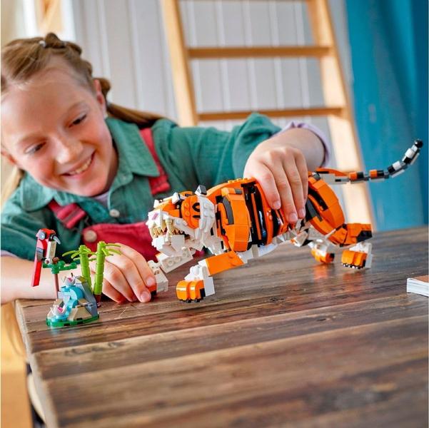 31129 - LEGO Creator 3 Em 1 - Tigre Majestoso Imagem de 31129 - LEGO Creator 3 Em 1 - Tigre Majestoso