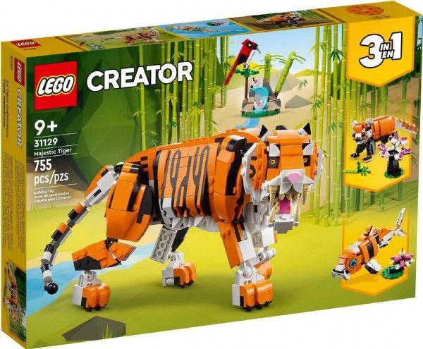 31129 - LEGO Creator 3 Em 1 - Tigre Majestoso Imagem de 31129 - LEGO Creator 3 Em 1 - Tigre Majestoso