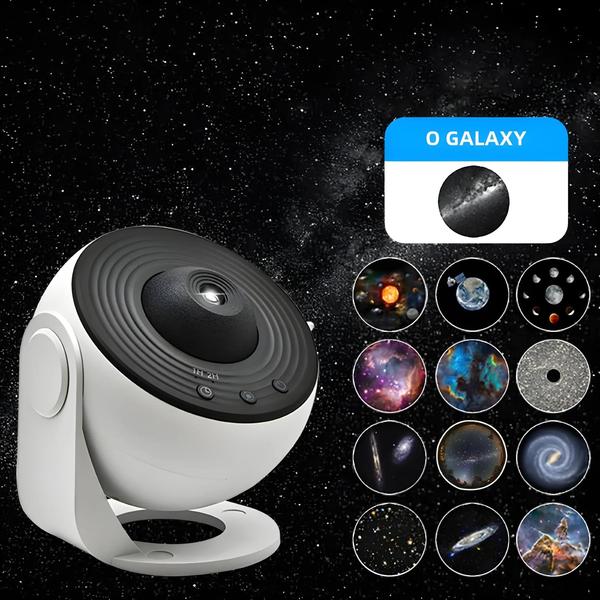 Imagem de 32 EM 1 Galaxy Star Projetor Recarregável Girando Luz Noturna Para Crianças Decorativa Nightlight