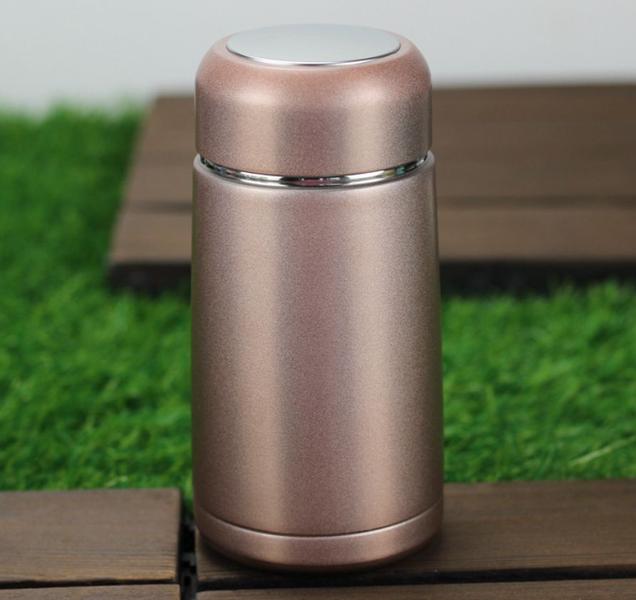 Imagem de 320ML Mini Cute Coffee Vacuum Flasks Thermos InOxidless Steel Travel Drink Water Bottle Thermoses Cups And Mugs Frascos de vácuo e termoses (rosa)