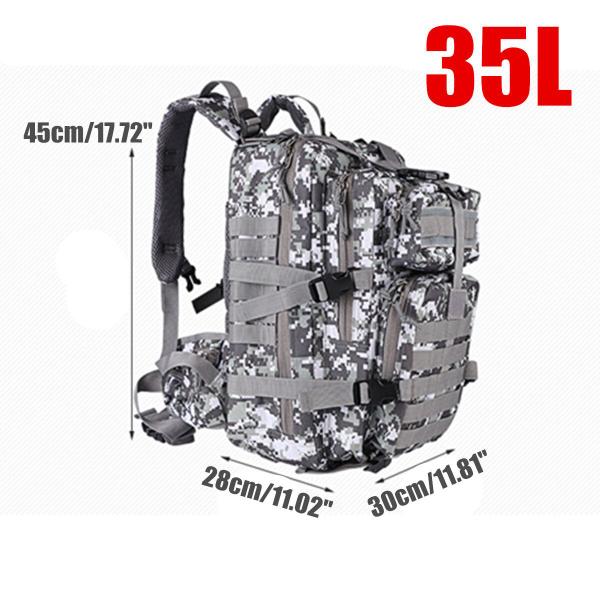 Imagem de 35L Military Tactical Bag Army Mochila Mochila Mochila Ao Ar Livre Camping Trekking Bag