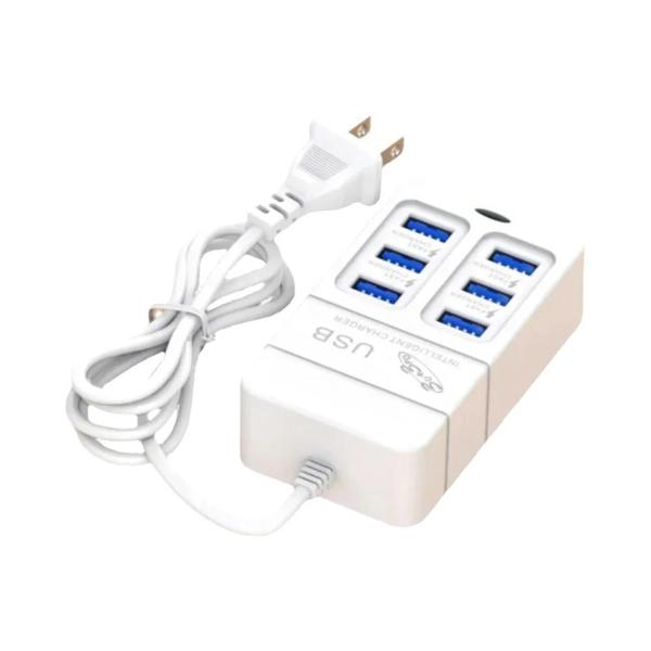 35W 6 USB PD Tipo C Adaptador De Carregador De Parede Super Rápido Para Telefones Celulares UE EUA - EOENKK Imagem de 35W 6 USB PD Tipo C Adaptador De Carregador De Parede Super Rápido Para Telefones Celulares UE EUA