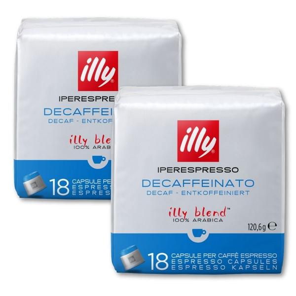 Imagem de 36 Cápsulas Café Illy Descafeinado Espresso Iperespresso