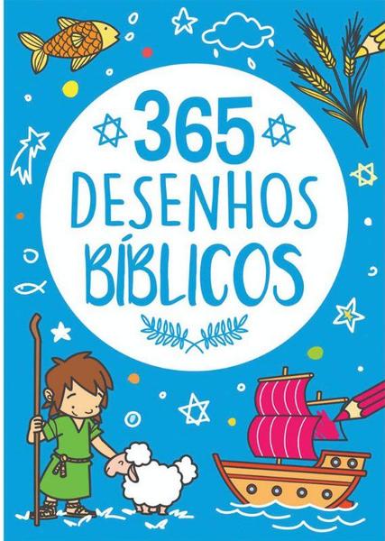 Imagem de 365 Desenhos Bíblicos + 365 Atividades Bíblicas  Pé da Letra  PÉ DA LETRA