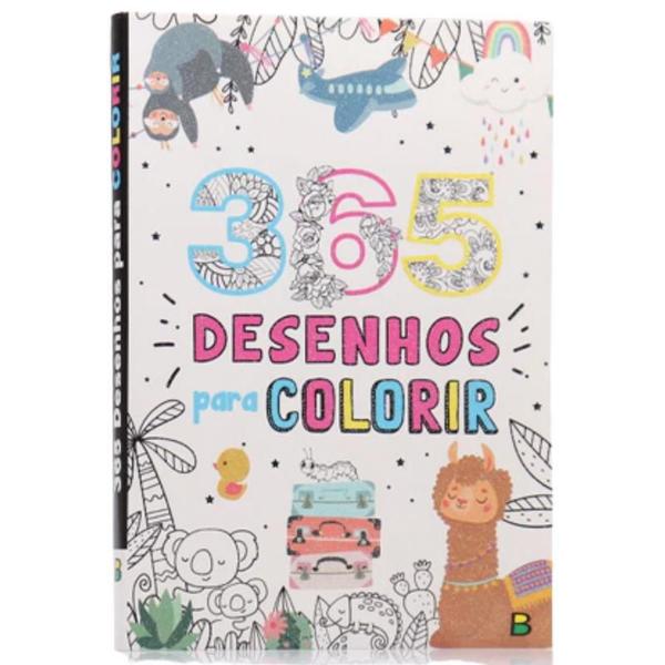 Imagem de 365 Desenhos Para Colorir Livro Educativo Crianças Filhos Brasileitura  Infantil Desenho História Brincar Pintar Colorir Passatempo - Igreja Cristã Amigo Evangélico