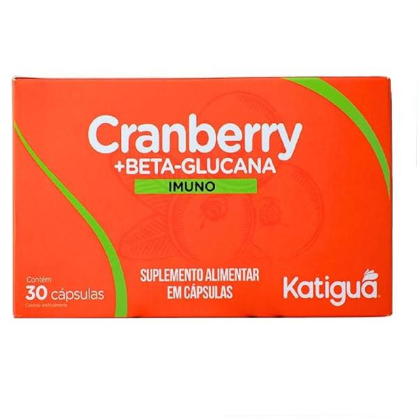 Imagem de 3Cx Cranberry+Beta-Glucana Imuno Katigua C/ 30 Caps Cada