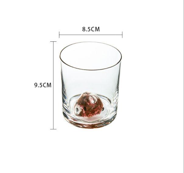 Imagem de 3D Animal Head Crystal Rocks Scotland Whisky Glasses Old Fashioned Glass Verre XO Chivas Red Wine Cup Brandy Snifter Vidro à Moda Antiga (Raposa)