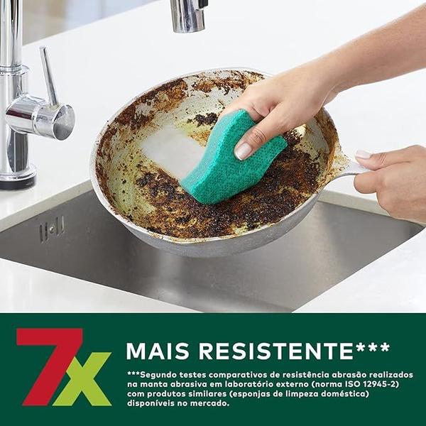 3Pcts Esferas de Limpeza Pesada Antibac Com 3Un Mais Limpo - Scotch-Brite Imagem de 3Pcts Esferas de Limpeza Pesada Antibac Com 3Un Mais Limpo
