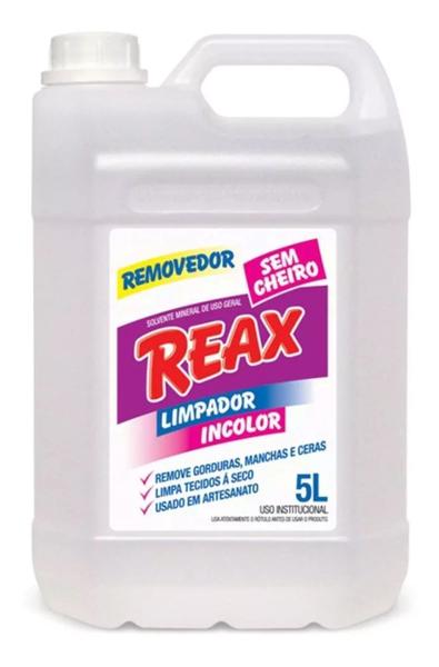 Imagem de 3Un Reax Removedor Sem Cheiro 5L Remove Manchas De Tecidos