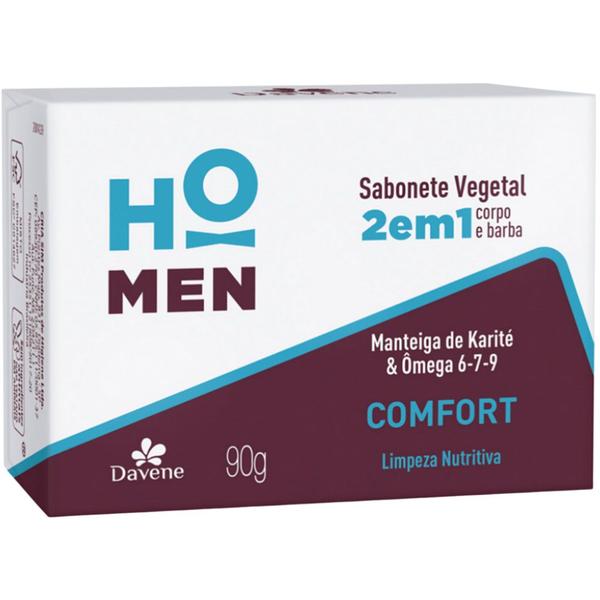 Imagem de 3UN Sabonete Ho Men Corpo E Barba Comfort 90g Davene