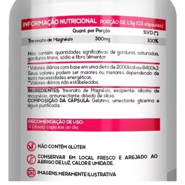 3un Suplemento De Treonina 120 Capsulas De 500mg - Lió Imagem de 3un Suplemento De Treonina 120 Capsulas De 500mg