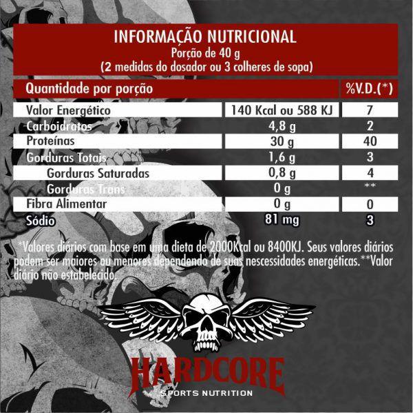 Imagem de 3w Whey Hard 907g Baunilha - Hardcore Sport Nutrition