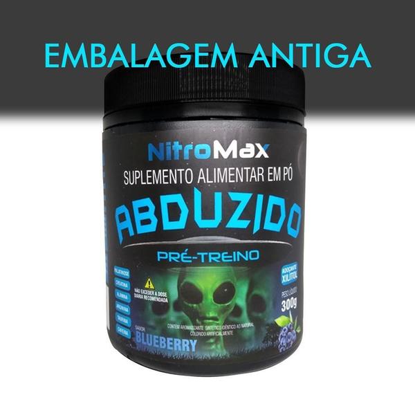 Imagem de 3X Abduzido Pre Treino Nitro Max Blueberry 300G