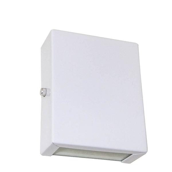 Imagem de 3x Arandela Slim 2 Focos Branca + LED G9 5W Branco Quente St1597