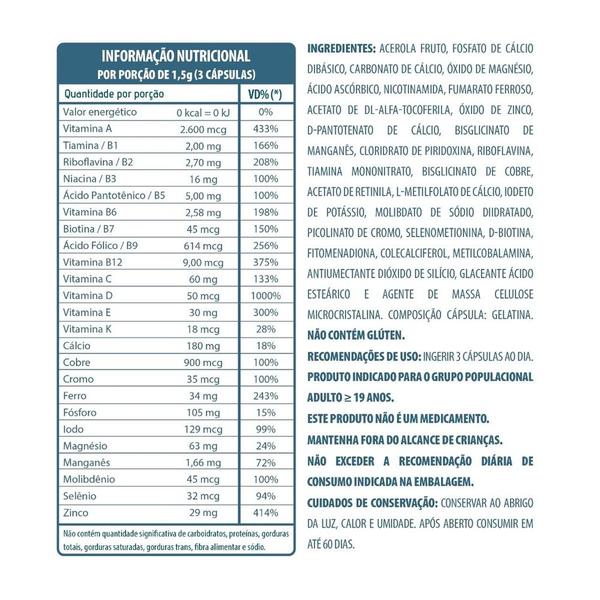 Imagem de 3x Belt +23 Caps Max Pacote-Multivitamínico-90 caps.