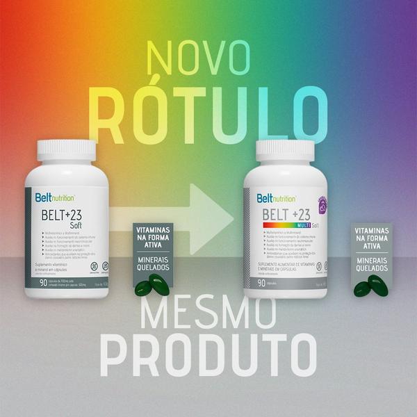 Imagem de 3x Belt +23 Soft Multivitamínico E Multimineral