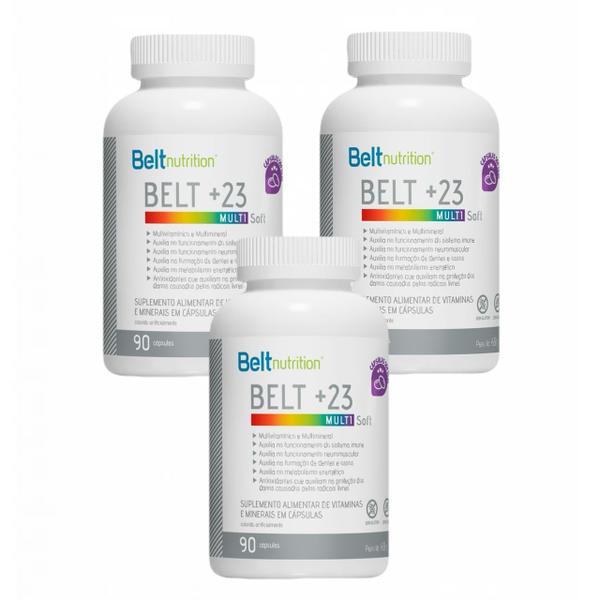 Imagem de 3x Belt +23 Soft Multivitamínico E Multimineral