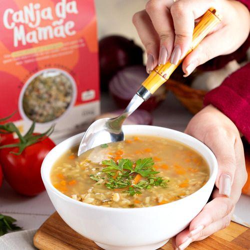 Imagem de 3x Canja da Mamãe - Deliciosa e Nutritiva - Holysoup - 133g