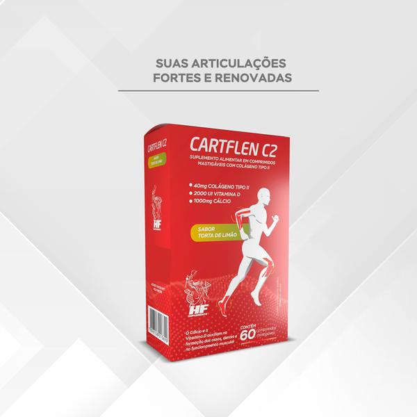 Imagem de 3X Cartflen C2 Colageno Tipo Ii Hf Suplementos 60 Comp