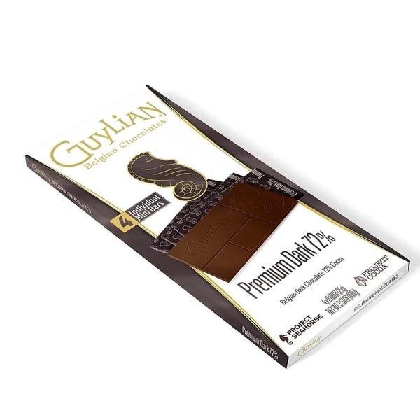 Imagem de 3X Chocolate Premium Dark 72% Guylian 100G