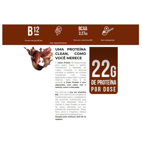 Imagem de 3x Clean Protein Alquimia Da Saúde Cacau 675g