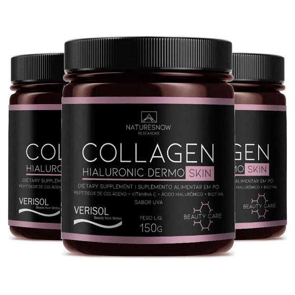 Imagem de 3X Colãgeno Verisol 150G - Natures Now Sem Sabor Kit