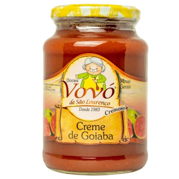 Imagem de 3X Creme De Goiaba Vovó De São Lourenço 650G