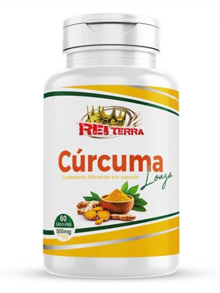 Imagem de 3x Cúrcuma Longa pura 500mg 180cps