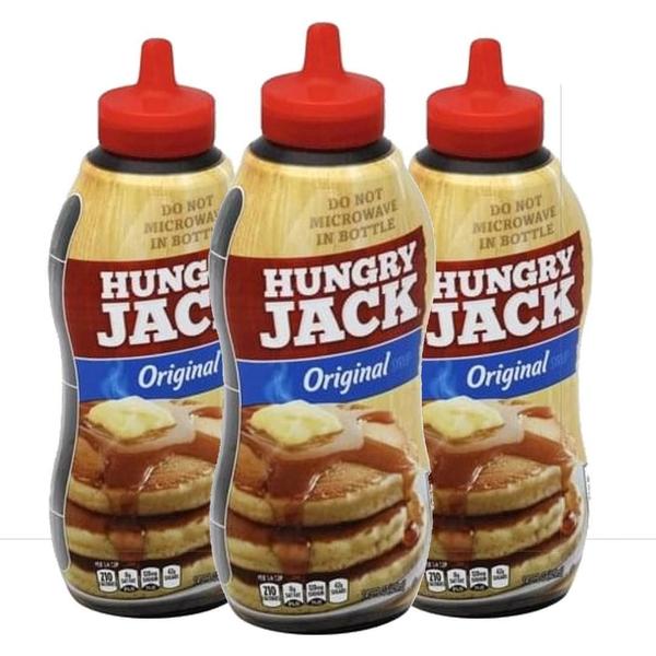 3X Maple Syrup Original Hungry Jack 428Ml Imagem de 3X Maple Syrup Original Hungry Jack 428Ml