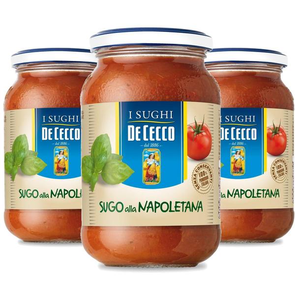 Imagem de 3X Molho Ao Sugo Alla Napoletana De Cecco 400G