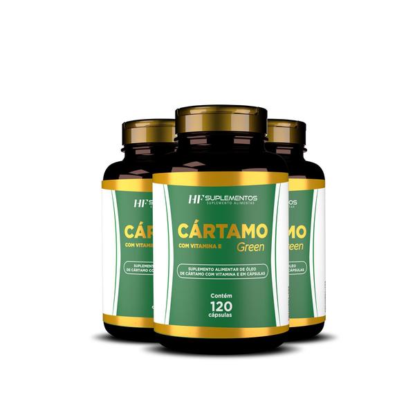 3X Óleo De Cártamo Com Vitamina E 120 Caps Hf Suplementos Imagem de 3X Óleo De Cártamo Com Vitamina E 120 Caps Hf Suplementos