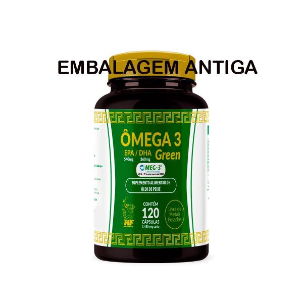 Imagem de 3X OMEGA 3 120 CAPS EPA540mg + DHA360mg HF SUPLEMENTOS