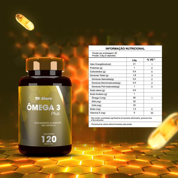 Imagem de 3x omega 3 plus epa+dha 120caps tr store