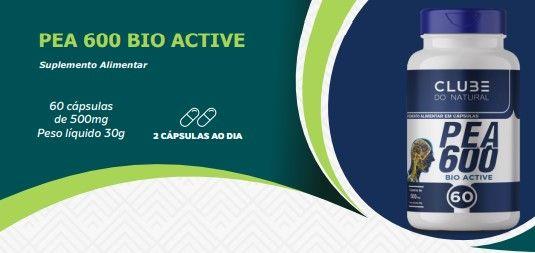 Imagem de 3x Palmitoiletanolamida- Pea 600- Bio Active- 600mg-60 Cáps